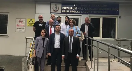 Erzurum Halk Sağlığı Laboratuvarı’nın akreditasyonu devam edecek