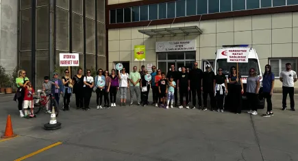 Aydın'da sağlıklı yaşam yürüyüşü