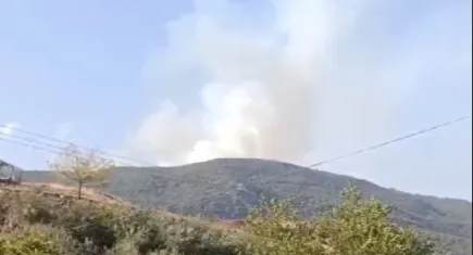 Gaziantep'ten dumanlar yükseldi