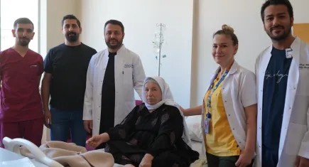 Şırnak'ta ilk defa rotablatör işlemi uygulanan hasta sağlığına kavuştu
