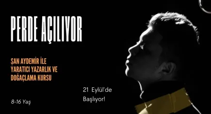 Yazarlık hayali kuran çocuklara müjde! Yaratıcı Yazarlık ve Doğaçlama Kursu başlıyor