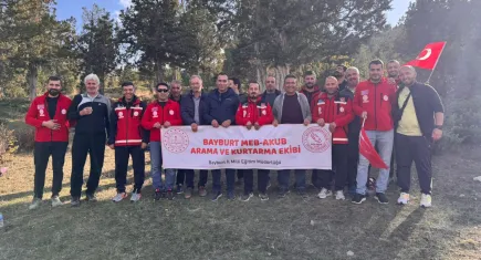 Bayburt'ta doğa yürüyüşü