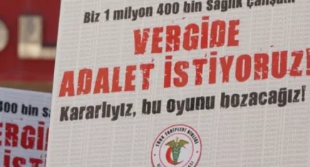 Türk Tabipleri Birliği: Ücretlere uygulanan vergi dilimlerinin güncellenmesi zorunludur