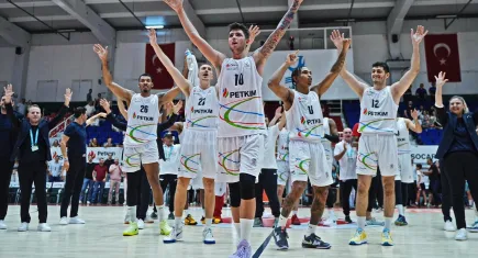 Aliağa Petkimspor, Manisa Basket'i deplasmanda devirdi