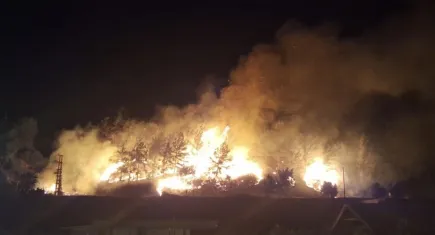 Antalya'da orman yangını
