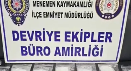 İzmir haber: Uyuşturucu tacirleri polis devriyesinde yakalandı