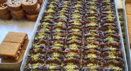 Edirne'de Dubai baklavasına yoğun ilgi