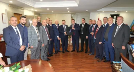 İzmir Şoförler ve Otomobilciler Odası'ndan TŞOF’a önemli ziyaret!