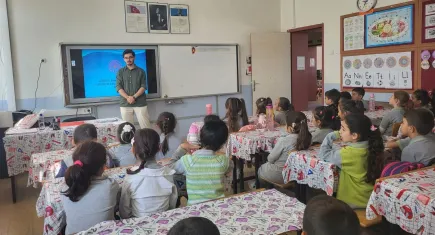 Konya'da öğrencilere ağız ve diş sağlığı eğitimi verildi