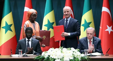Türkiye ile Senegal arasında 5 alanda anlaşma sağlandı
