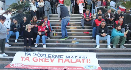 Buca Belediyesi'nde eylem: İşçiler greve gidiyor!