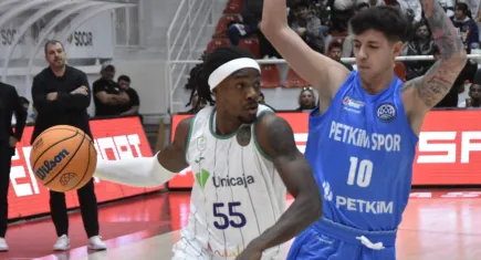 Aliağa Petkimspor FIBA Şampiyonlar Ligi'nde Unicaja'ya farklı yenildi