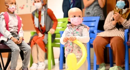 Lösemili çocuklara destek etkinliği düzenlendi