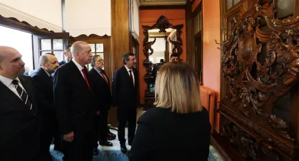 Cumhurbaşkanı Erdoğan, Atatürk Müze Köşkü'nün açılışını yaptı