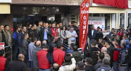 Bornova’da işçilerden uzlaşmaya tepki