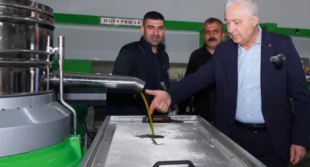 Başkan Türkmen: Rekolte fazlalığı umut veriyor