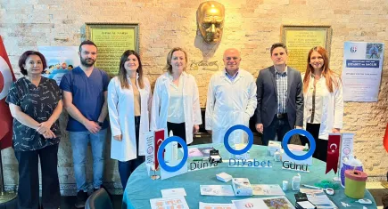 Diyabet konulu etkinlikte hastaların soruları yanıtlandı