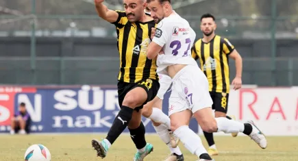 Aliağa Futbol sahasında berabere kaldı