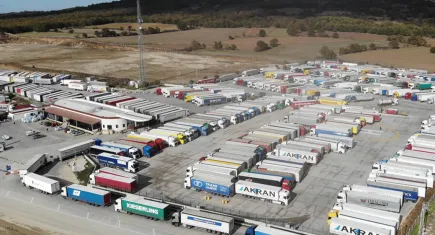 Güncelleme gecikti, tırlar gümrükte kaldı