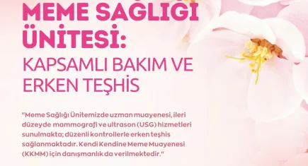 Erken tanı, meme kanserinde en etkili savunmadır