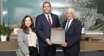 Narlıdere Belediyesi'nde KKTC ile kardeşlik bağları güçlendi 