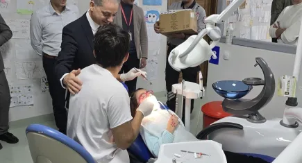 Toplum Ağız ve Diş Sağlığı Haftası kapsamında diş hekimlerine ziyaret