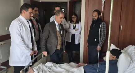 İl Sağlık Müdürü, Üzümlü İlçe Devlet Hastanesini ziyaret etti