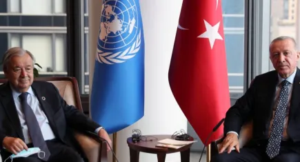 Cumhurbaşkanı Erdoğan, BM Genel Sekreteri Guterres ile görüştü