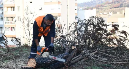 Çiğli’de yangının izleri siliniyor