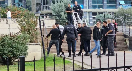 Adliyeden firar etmeye çalıştı!