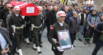 Aydın’dan şehit Teğmen’e son görev