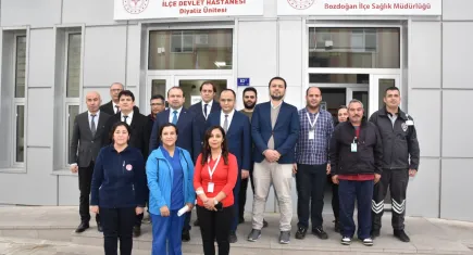 İl Sağlık Müdürü Dr. Eser Şenkul, Bozdoğan'daki sağlık hizmetlerini inceledi