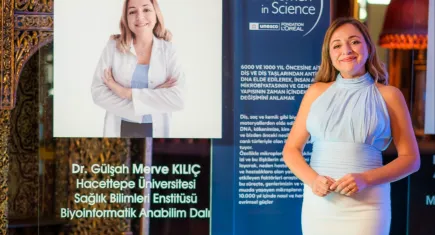 "Bilim Kadınları İçin" Programı’nda Hacettepe Üniversitesi’nden Dr. Kılınç ödül kazandı
