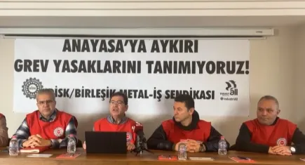 Birleşik Metal İş’ten grev yasağına tepki: Tanımıyoruz!