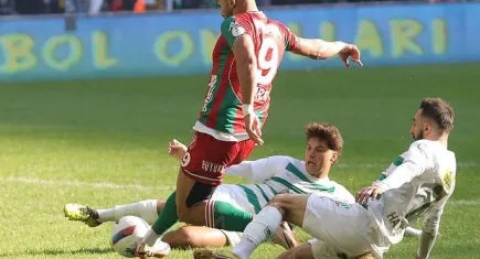 Kaf-Kaf, Bursaspor ile berabere kaldı