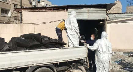 İran ve Hizbullah karargah olarak kullanıyordu: 20'den fazla ceset bulundu
