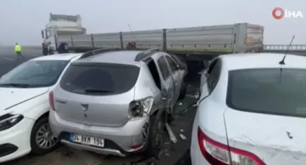 Diyarbakır’da zincirleme kaza: Dokuz kişi yaralandı!