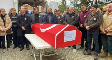 Helikopter kazasında hayatını kaybetmişti: Pilot Tamer Gönül son yolculuğuna uğurlandı  