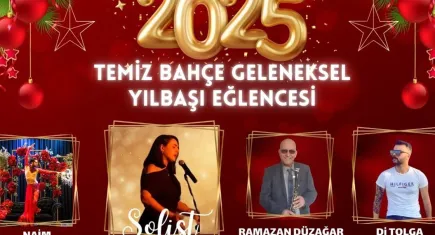 İnciraltı’nda Temiz Bahçe Yılbaşı eğlencesi