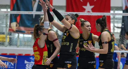 Göztepe'nin voleybolda galibiyet serisi sona erdi