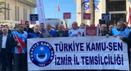 Türkiye Kamu-Sen İzmir İl Temsilciliği’nden zam tepkisi