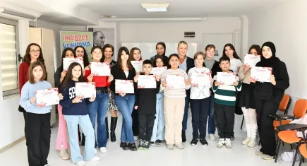 Çiğli’de İngilizce Konuşma Kulübü başarıyla tamamlandı