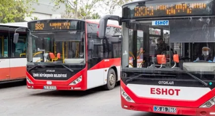 Asfalt çalışması ESHOT’un duraklarını etkiledi