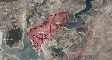 İki barajın arasına sit girdi