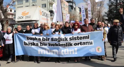 Ülkenin dört bir yanında Beyaz Yürüyüş
