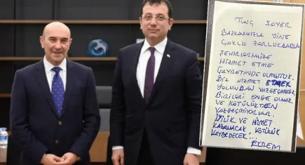 Ekrem İmamoğlu'ndan Tunç Soyer’e not: İyilik kazanacak