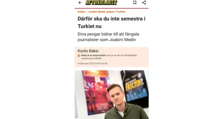 İsveç Basınından Türkiye’ye Boykot Çağrısı: Aftonbladet’e Tepkiler Çığ Gibi Büyüyor