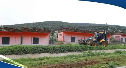 Menderes can dostlar için barınak hazırlıyor