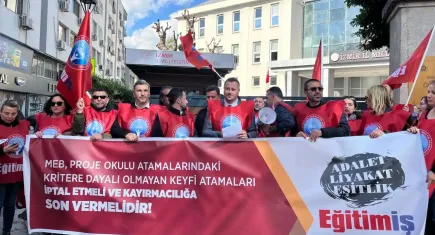 Eğitim İş’ten MEB’in proje okullarındaki atamalarına sert tepki