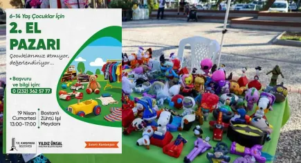O ilçede çocuklar eğlenirken paylaşacak